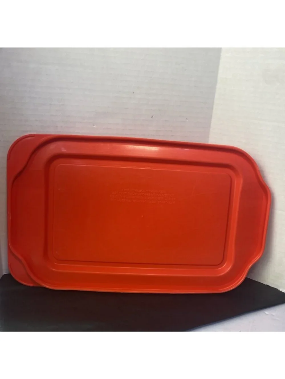 Pyrex Replacement Lid 232-PC 2 Qt RED Plastic Rectangle Cover USA, Clean